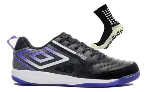 Foto da Chuteira Indoor Futsal Umbro Pro 5 Bump Couro Original