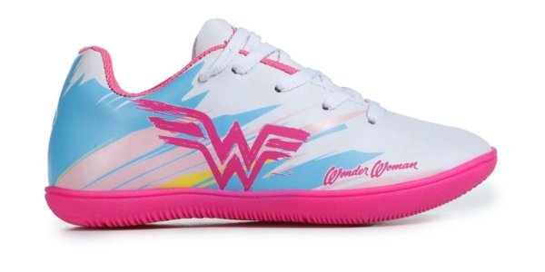 Warner Wonder Woman - Chuteira para meninas por menos de R$ 100