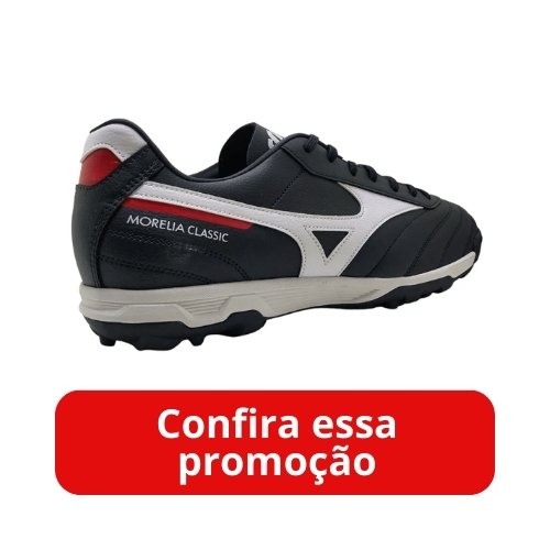 chuteira de Society Mizuno Morelia Classic